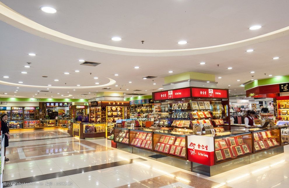 廣百百貨室內(nèi)LED照明設(shè)計探析 筒燈與燈光布局的藝術(shù)